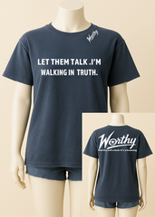 WALKING IN TRUTH Tee ROUND NECK – Wear Your Message