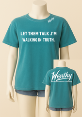 WALKING IN TRUTH Tee ROUND NECK – Wear Your Message