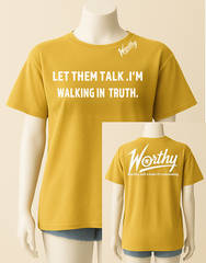WALKING IN TRUTH Tee ROUND NECK – Wear Your Message