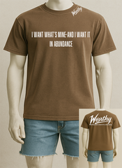 In Abundance” Worthy Tee. Unisex