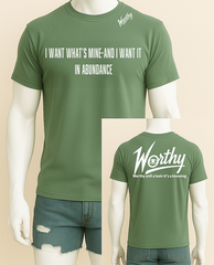 In Abundance” Worthy Tee. Unisex