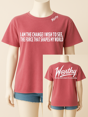 The Change Tee  Round neck – Power Starts Within