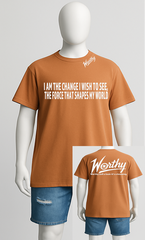 The Change Tee  Round neck – Power Starts Within