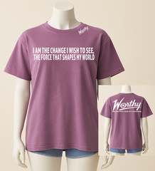 The Change Tee  Round neck – Power Starts Within