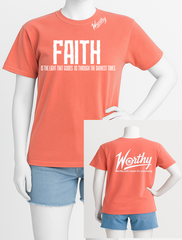 FAITH Tee Unisex round neck – “Guided Through Darkness"