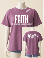 FAITH Tee Unisex round neck – “Guided Through Darkness"