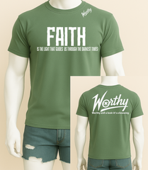 FAITH Tee Unisex round neck – “Guided Through Darkness"