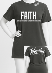 FAITH Tee Unisex round neck – “Guided Through Darkness"