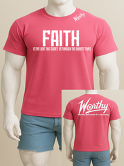 FAITH Tee Unisex round neck – “Guided Through Darkness"