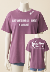 In Abundance” Worthy Tee. Unisex