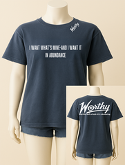In Abundance” Worthy Tee. Unisex